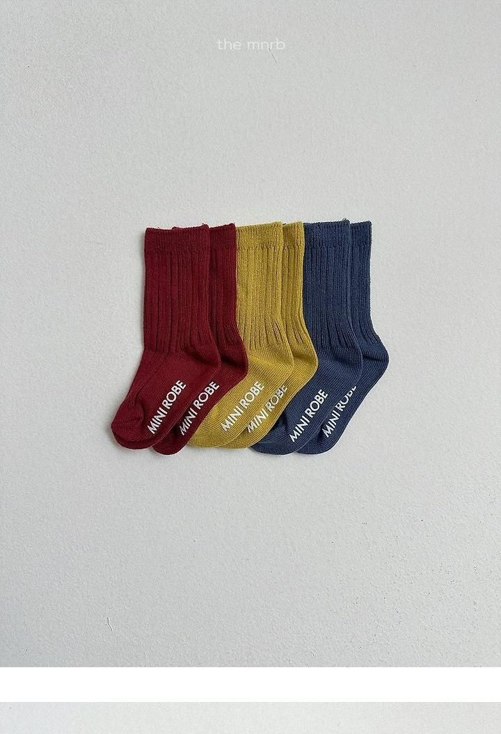 Cotton Rib Socks [minirobe]（2026AW） 8