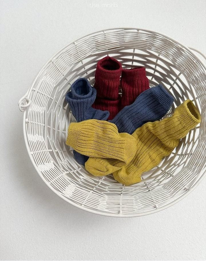Cotton Rib Socks [minirobe]（2026AW） 9