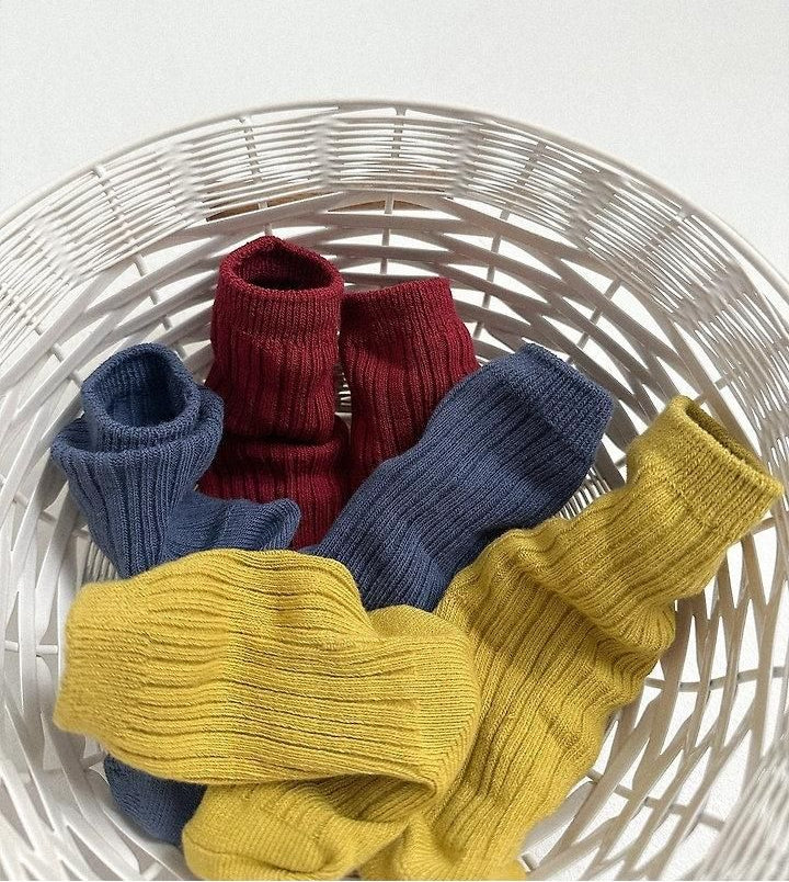 Cotton Rib Socks [minirobe]（2026AW） 11