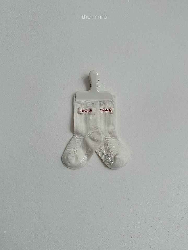Heart Logo Socks [minirobe]（2026AW） 9