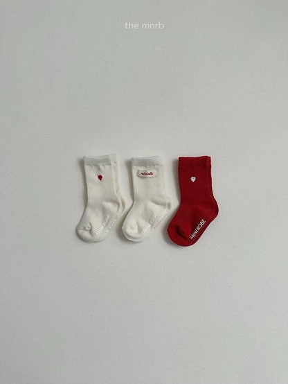 Heart Logo Socks [minirobe]（2026AW） 19