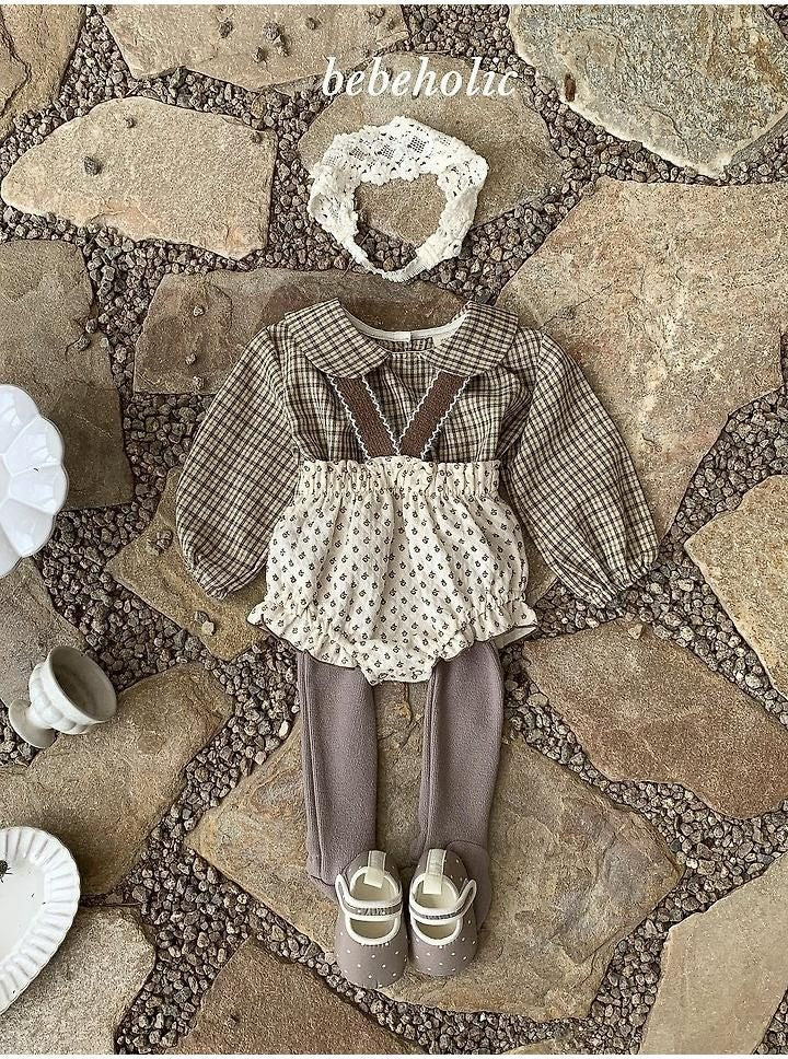 Leaf Suspender Bloomers [bebe holic]（2026AW） 4