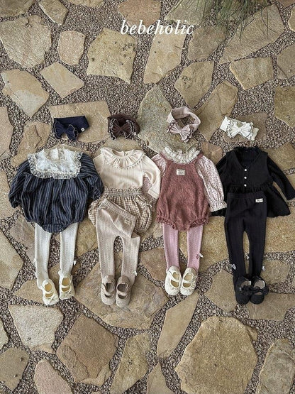 Tonton Ribbon Footed Leggings [bebe holic]（2026AW） 2