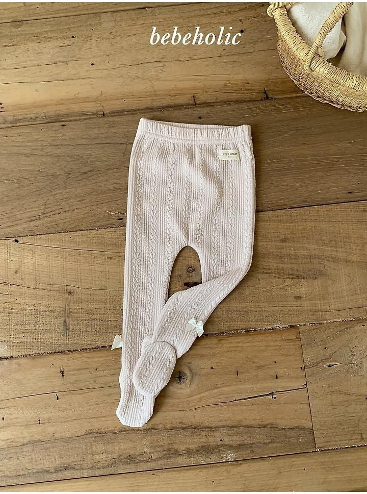 Tonton Ribbon Footed Leggings [bebe holic]（2026AW） 12
