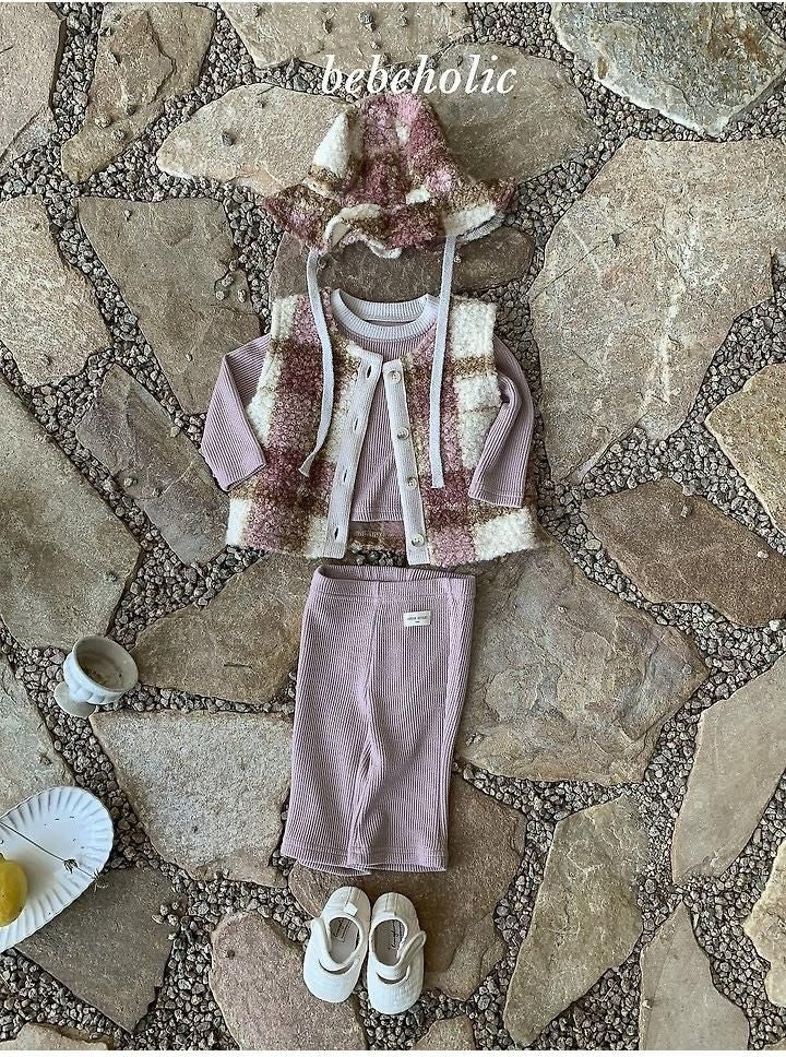 Roy Check Vest [bebe holic]（2026AW） 3