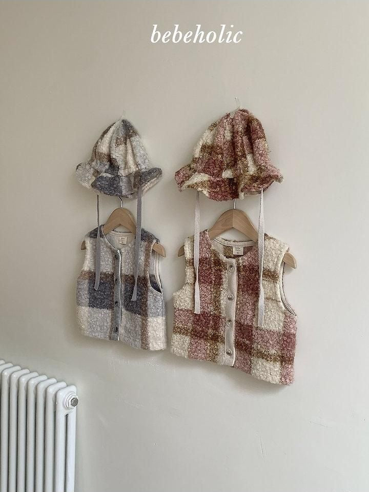 Roy Check Vest [bebe holic]（2026AW） 6