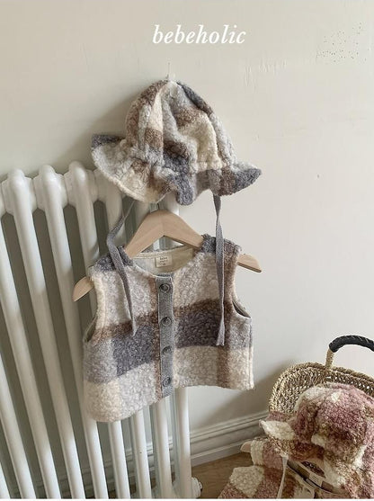Roy Check Vest [bebe holic]（2026AW） 8