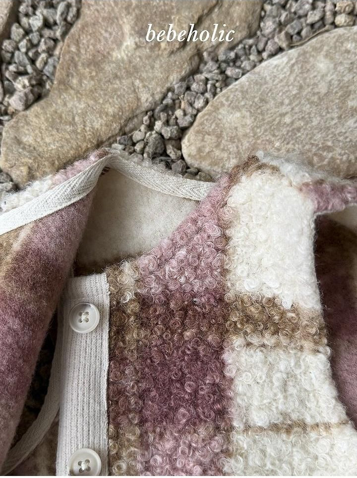 Roy Check Vest [bebe holic]（2026AW） 12