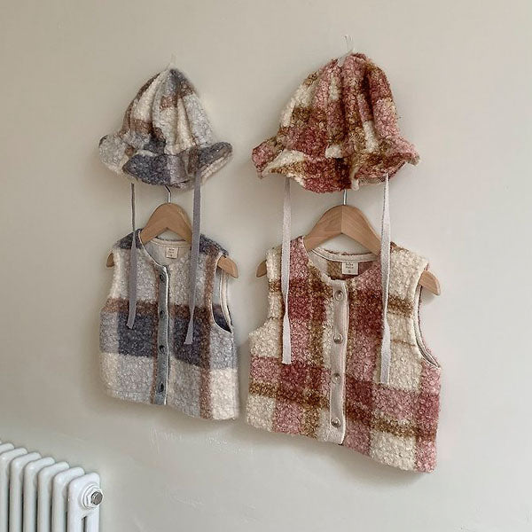 Roy Check Vest [bebe holic]（2026AW） 1