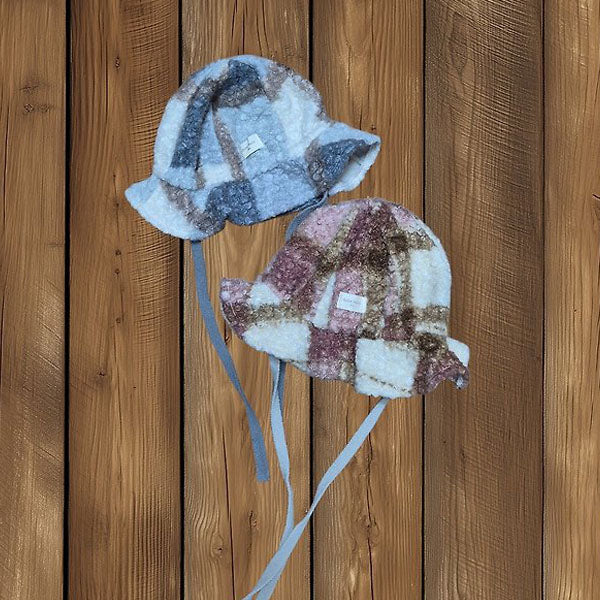 Roy Check Bucket Hat [bebe holic]（2026AW） 1