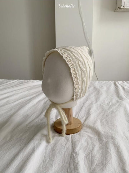 Cable Knit Bonnet [bebe holic]（2026AW） 4