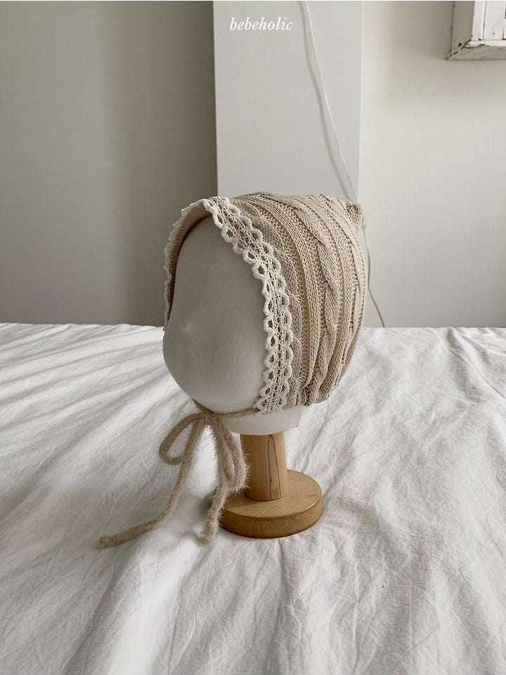 Cable Knit Bonnet [bebe holic]（2026AW） 8
