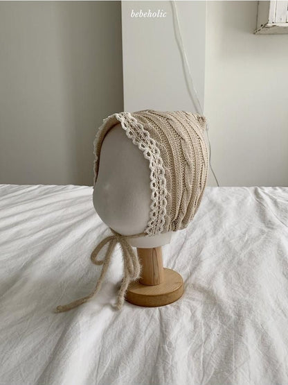Cable Knit Bonnet [bebe holic]（2026AW） 8