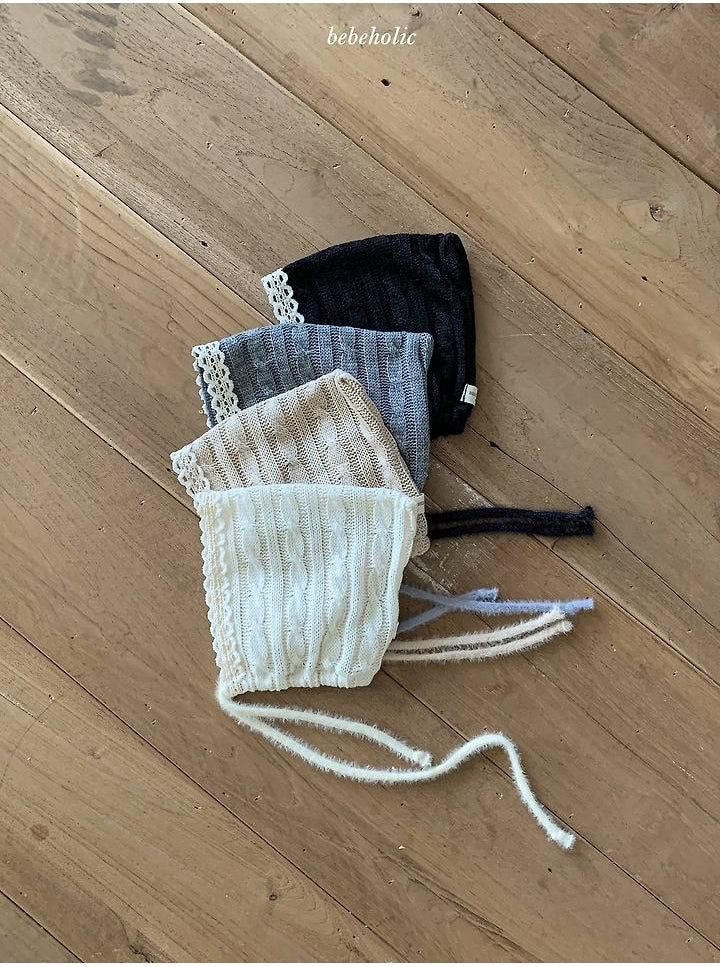 Cable Knit Bonnet [bebe holic]（2026AW） 12