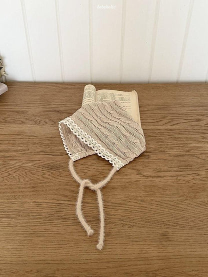 Cable Knit Bonnet [bebe holic]（2026AW） 18