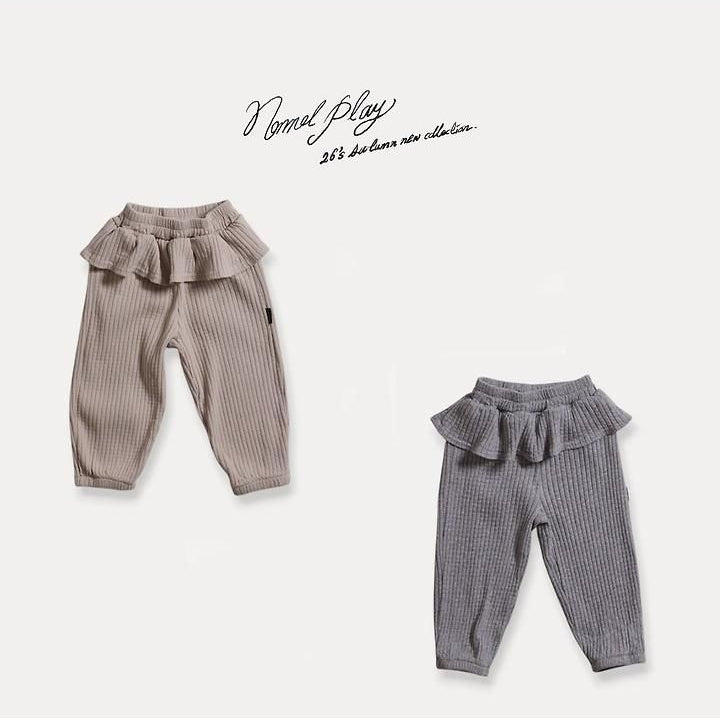 Mari Shirring Jogger Pants [NORMAL PLAY]（2026AW） 4