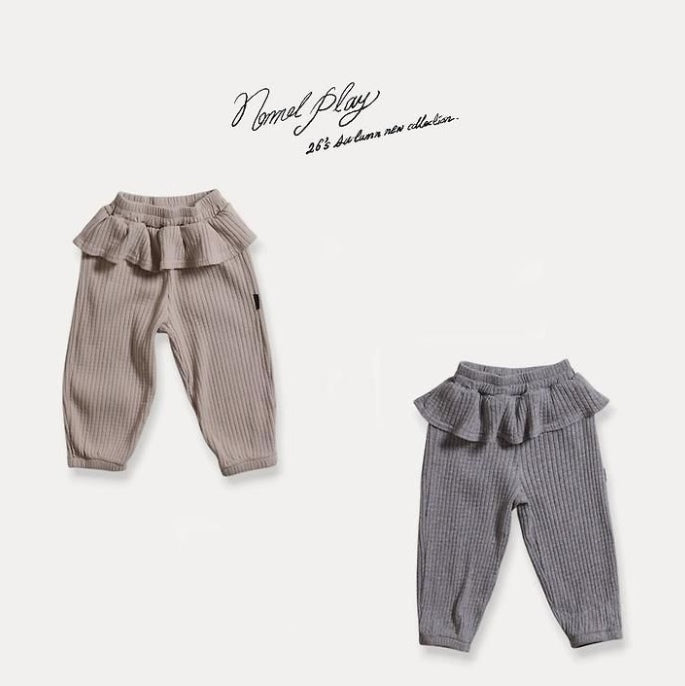 Mari Shirring Jogger Pants [NORMAL PLAY]（2026AW） 2