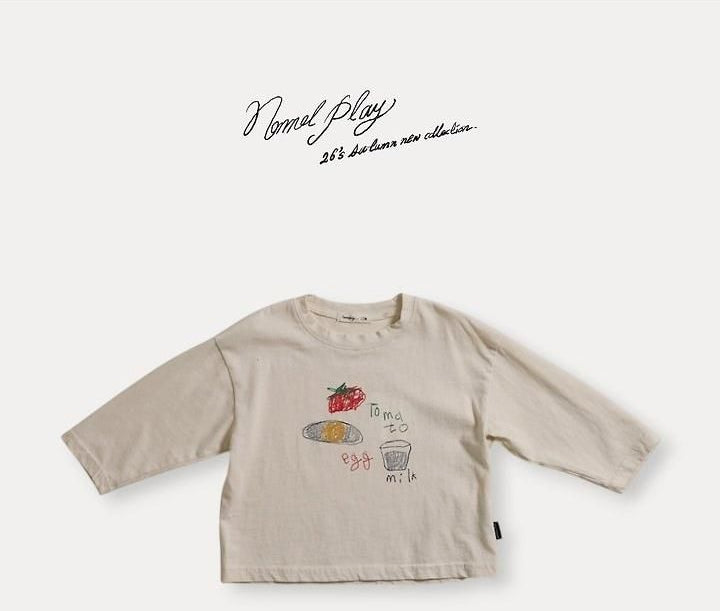 Egg Long Sleeve Tee [NORMAL PLAY]（2026AW） 6