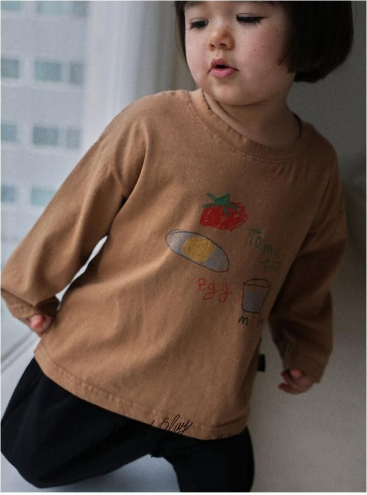 Egg Long Sleeve Tee [NORMAL PLAY]（2026AW） 11