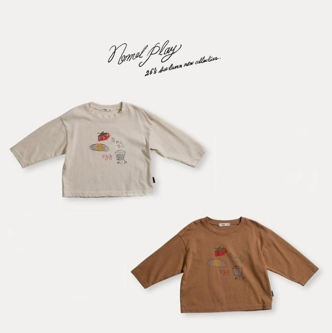 Egg Long Sleeve Tee [NORMAL PLAY]（2026AW） 1