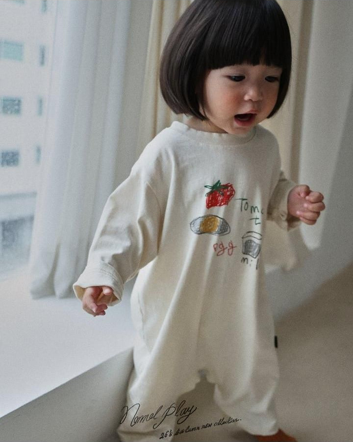 Egg Baby Bodysuit [NORMAL PLAY]（2026AW） 5