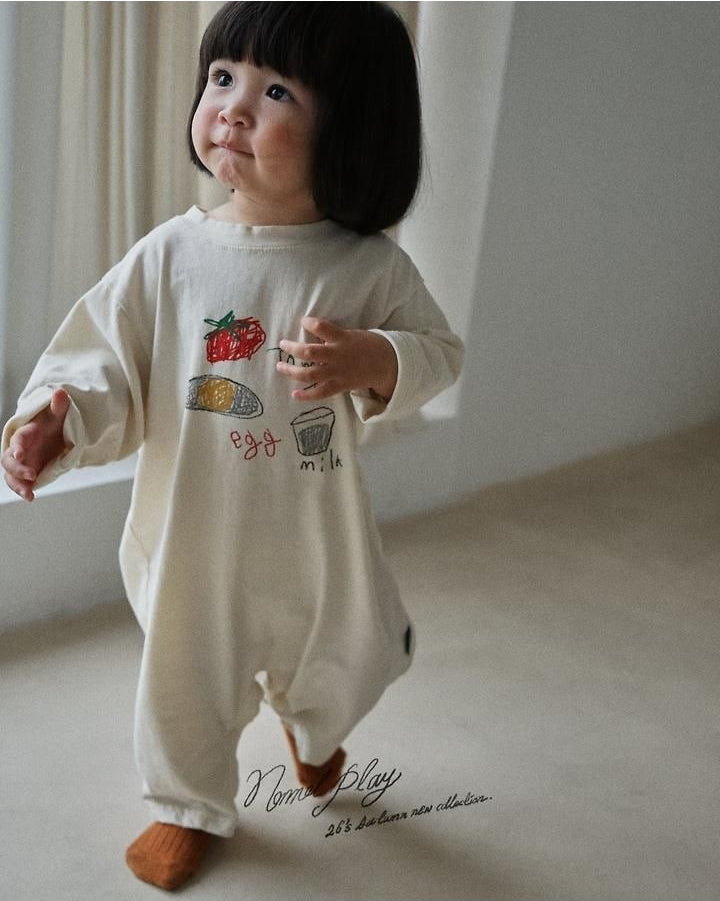 Egg Baby Bodysuit [NORMAL PLAY]（2026AW） 6