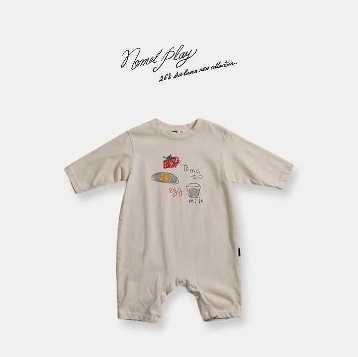 Egg Baby Bodysuit [NORMAL PLAY]（2026AW） 10