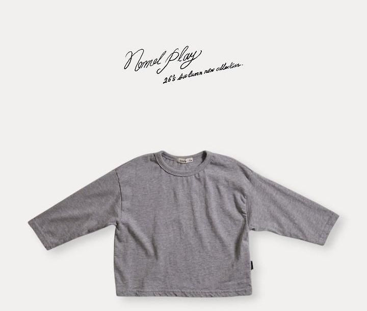 Normal Bio Single Tee [NORMAL PLAY]（2026AW） 6