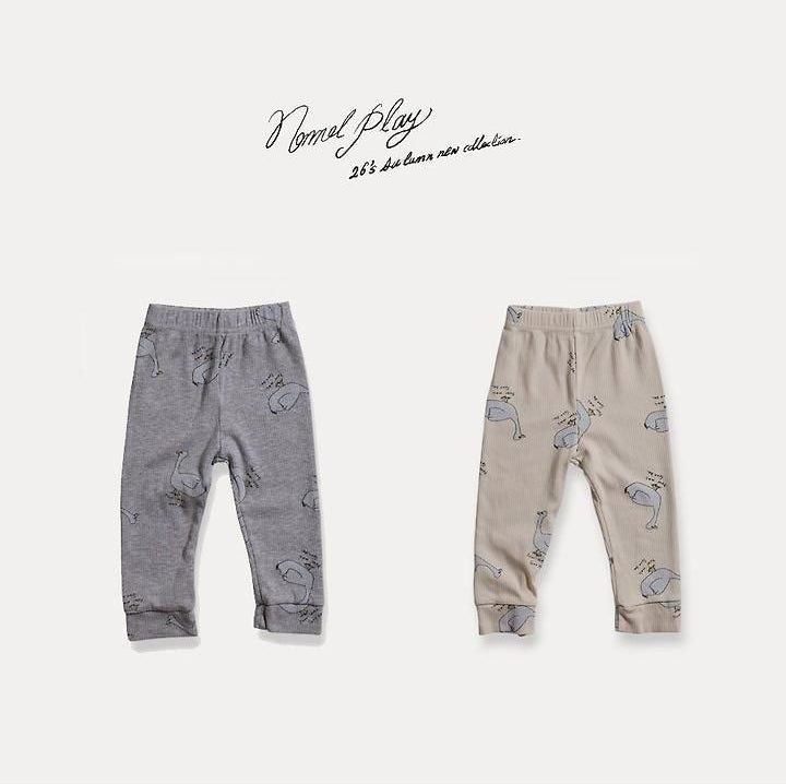 Normal Duck Ribbed Leggings [NORMAL PLAY]（2026AW） 4