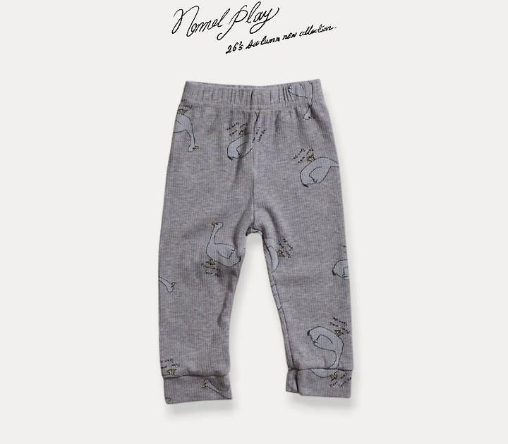 Normal Duck Ribbed Leggings [NORMAL PLAY]（2026AW） 5