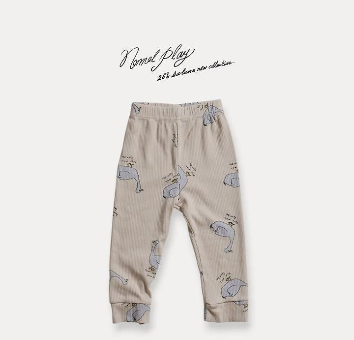 Normal Duck Ribbed Leggings [NORMAL PLAY]（2026AW） 6
