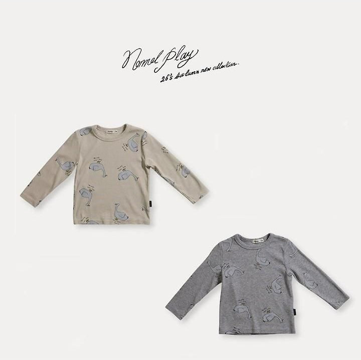 Normal Duck Ribbed Tee [NORMAL PLAY]（2026AW） 4