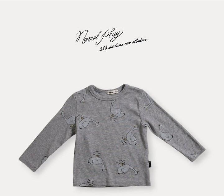 Normal Duck Ribbed Tee [NORMAL PLAY]（2026AW） 6