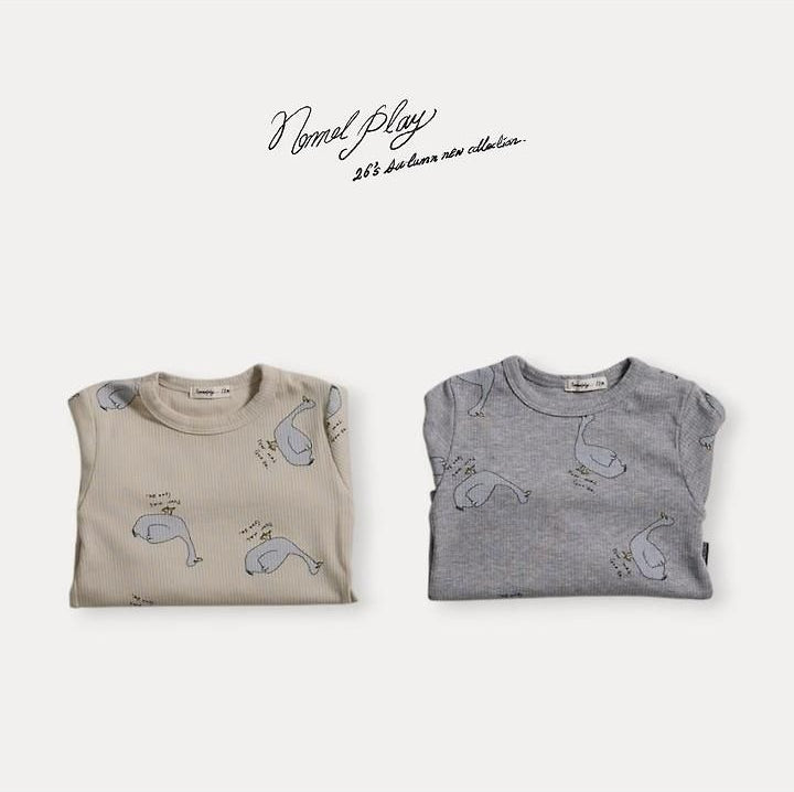 Normal Duck Ribbed Tee [NORMAL PLAY]（2026AW） 7