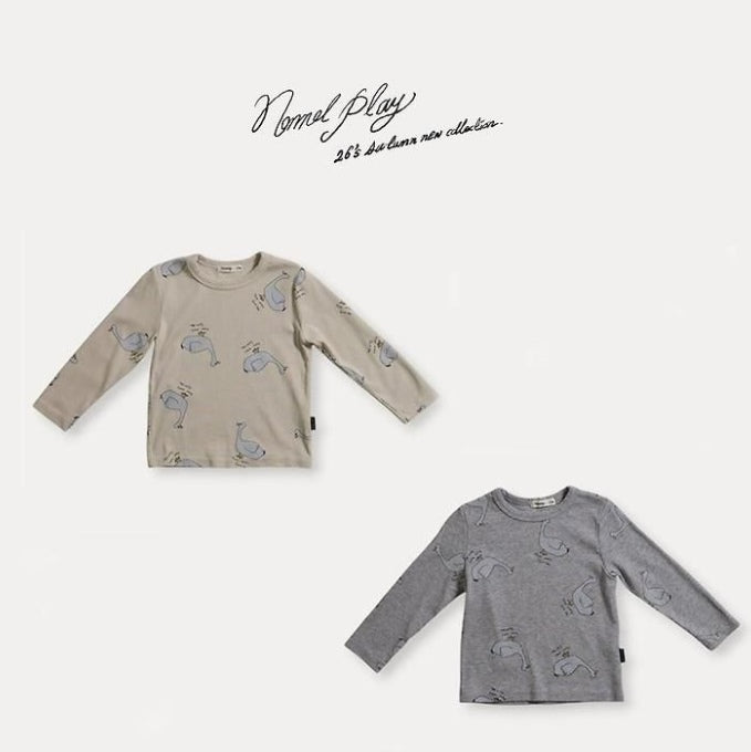 Normal Duck Ribbed Tee [NORMAL PLAY]（2026AW） 1