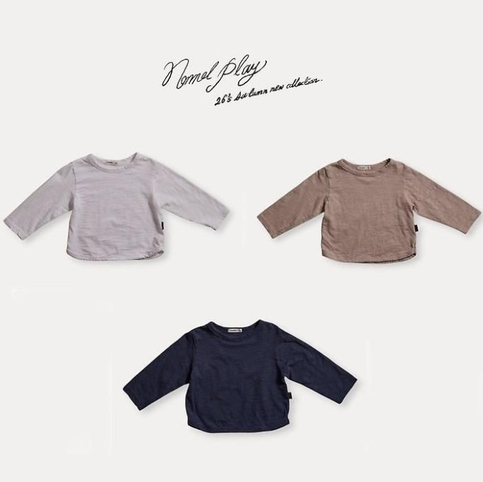 Solid Slub Tee [NORMAL PLAY]（2026AW） 1
