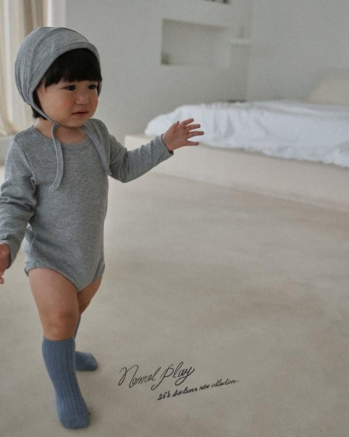 Fluffy Autumn Baby Bodysuit [NORMAL PLAY]（2026AW） 12