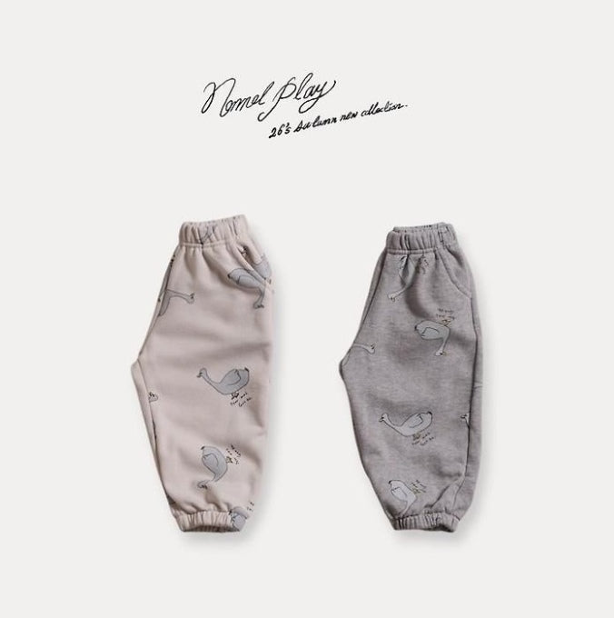 Normal Duck All-Over Print Jogger Pants [NORMAL PLAY]（2026AW） 1