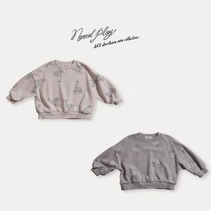 Normal Duck All-Over Print Sweatshirt [NORMAL PLAY]（2026AW） 4