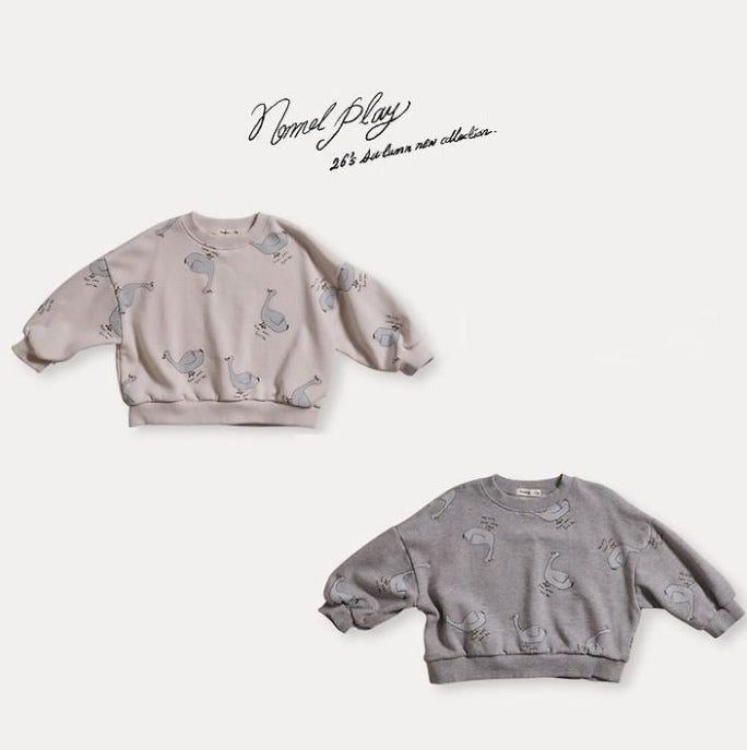 Normal Duck All-Over Print Sweatshirt [NORMAL PLAY]（2026AW） 1