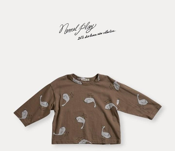 Normal Duck All-Over Print Single Tee [NORMAL PLAY]（2026AW） 6