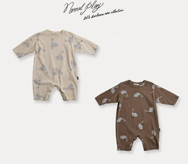 Normal Duck Single Baby Bodysuit [NORMAL PLAY]（2026AW） 5