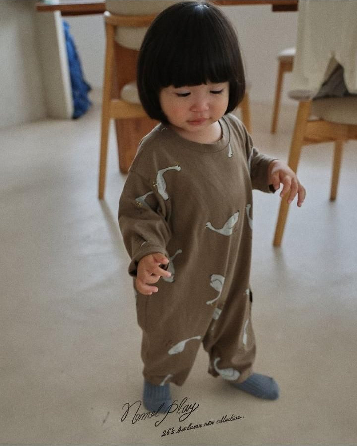 Normal Duck Single Baby Bodysuit [NORMAL PLAY]（2026AW） 9
