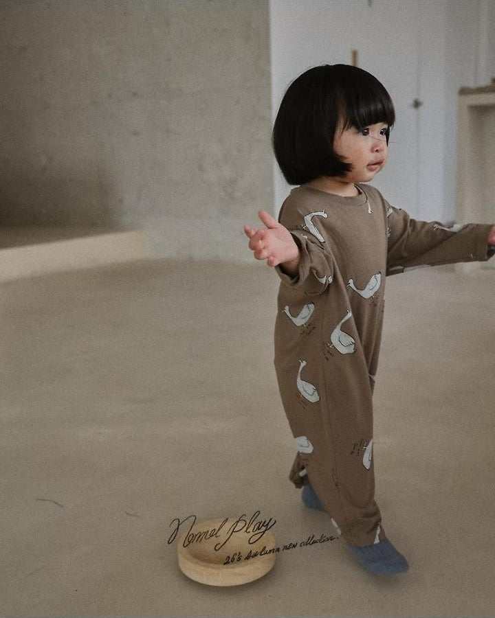Normal Duck Single Baby Bodysuit [NORMAL PLAY]（2026AW） 14
