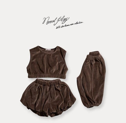Velour Crop Jogger Pants [NORMAL PLAY]（2026AW） 6