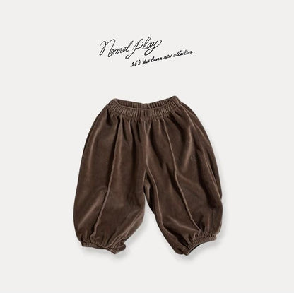 Velour Crop Jogger Pants [NORMAL PLAY]（2026AW） 8