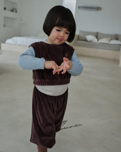 Velour Crop Jogger Pants [NORMAL PLAY]（2026AW） 12