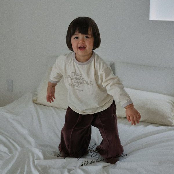 Velour Crop Jogger Pants [NORMAL PLAY]（2026AW） 2