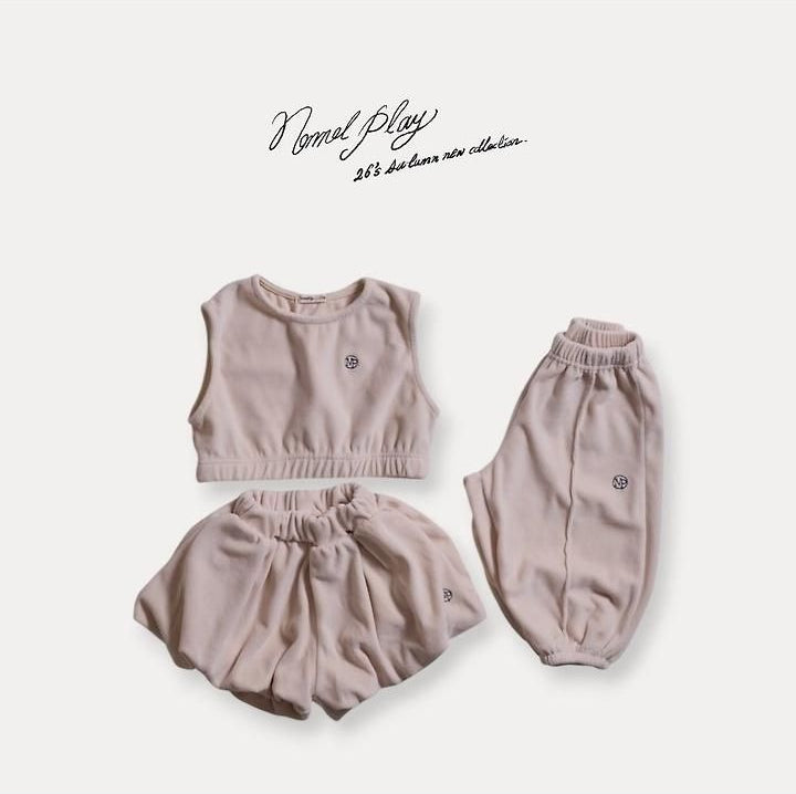 Velour Crop Vest [NORMAL PLAY]（2026AW） 7