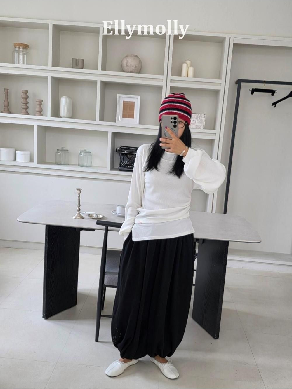 Retro Beat Beanie [Ellymolly]（2026AW） 17